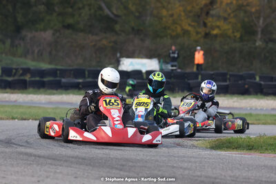 30/10/2022 : 3ème manche du Challenge Jean-Claude Sanchez à Aigues-Vives (photos Stéphane Agnus) 2022 — karting