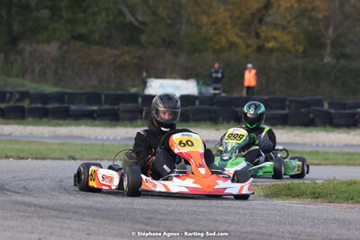 30/10/2022 : 3ème manche du Challenge Jean-Claude Sanchez à Aigues-Vives (photos Stéphane Agnus) 2022 — karting