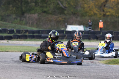 30/10/2022 : 3ème manche du Challenge Jean-Claude Sanchez à Aigues-Vives (photos Stéphane Agnus) 2022 — karting