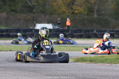 30/10/2022 : 3ème manche du Challenge Jean-Claude Sanchez à Aigues-Vives (photos Stéphane Agnus) 2022 — karting