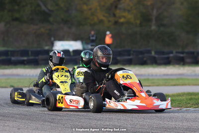 30/10/2022 : 3ème manche du Challenge Jean-Claude Sanchez à Aigues-Vives (photos Stéphane Agnus) 2022 — karting