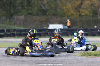30/10/2022 : 3ème manche du Challenge Jean-Claude Sanchez à Aigues-Vives (photos Stéphane Agnus) 2022 — karting