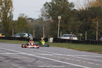 30/10/2022 : 3ème manche du Challenge Jean-Claude Sanchez à Aigues-Vives (photos Stéphane Agnus) 2022 — karting