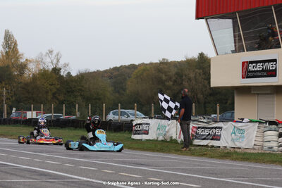 30/10/2022 : 3ème manche du Challenge Jean-Claude Sanchez à Aigues-Vives (photos Stéphane Agnus) 2022 — karting