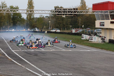 30/10/2022 : 3ème manche du Challenge Jean-Claude Sanchez à Aigues-Vives (photos Stéphane Agnus) 2022 — karting