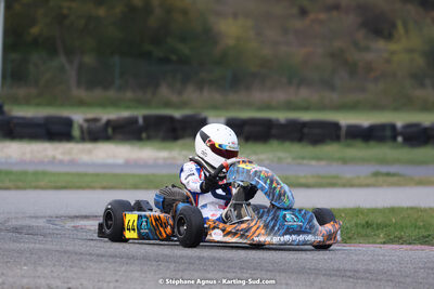30/10/2022 : 3ème manche du Challenge Jean-Claude Sanchez à Aigues-Vives (photos Stéphane Agnus) 2022 — karting