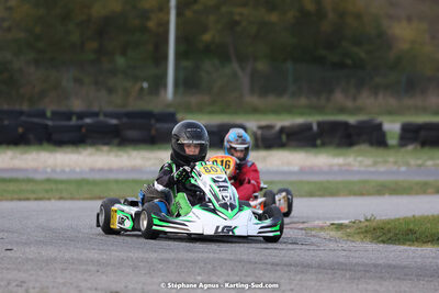 30/10/2022 : 3ème manche du Challenge Jean-Claude Sanchez à Aigues-Vives (photos Stéphane Agnus) 2022 — karting
