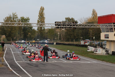 30/10/2022 : 3ème manche du Challenge Jean-Claude Sanchez à Aigues-Vives (photos Stéphane Agnus) 2022 — karting