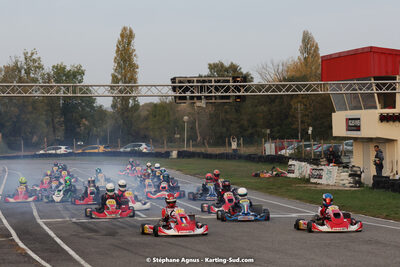 30/10/2022 : 3ème manche du Challenge Jean-Claude Sanchez à Aigues-Vives (photos Stéphane Agnus) 2022 — karting