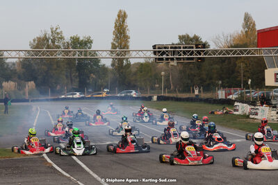 30/10/2022 : 3ème manche du Challenge Jean-Claude Sanchez à Aigues-Vives (photos Stéphane Agnus) 2022 — karting