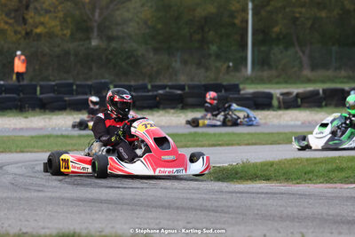 30/10/2022 : 3ème manche du Challenge Jean-Claude Sanchez à Aigues-Vives (photos Stéphane Agnus) 2022 — karting