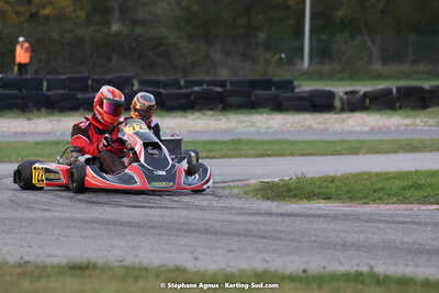 30/10/2022 : 3ème manche du Challenge Jean-Claude Sanchez à Aigues-Vives (photos Stéphane Agnus) 2022 — karting