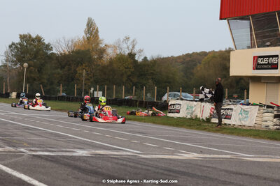 30/10/2022 : 3ème manche du Challenge Jean-Claude Sanchez à Aigues-Vives (photos Stéphane Agnus) 2022 — karting