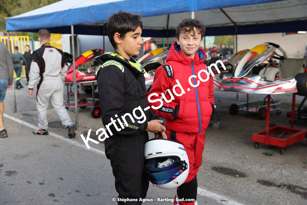 30/10/2022 : 3ème manche du Challenge Jean-Claude Sanchez à Aigues-Vives (photos Stéphane Agnus) 2022 — karting
