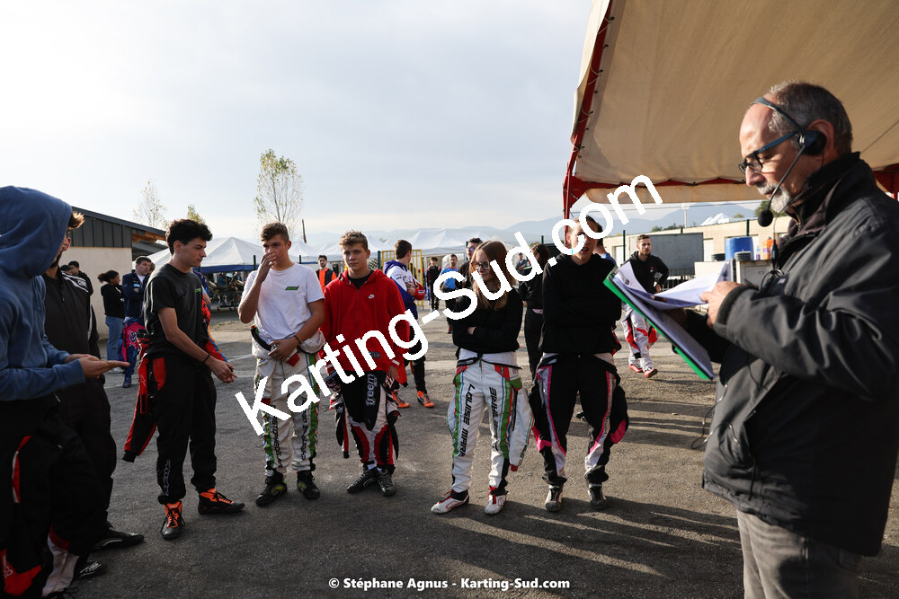 30/10/2022 : 3ème manche du Challenge Jean-Claude Sanchez à Aigues-Vives (photos Stéphane Agnus) 2022 — karting