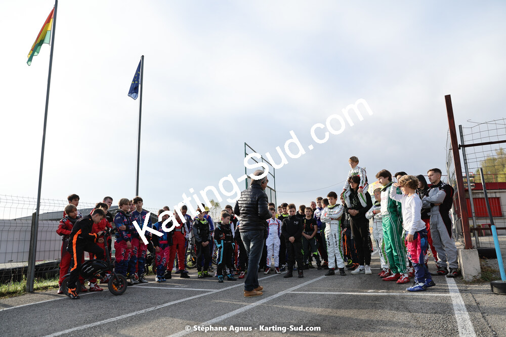 30/10/2022 : 3ème manche du Challenge Jean-Claude Sanchez à Aigues-Vives (photos Stéphane Agnus) 2022 — karting