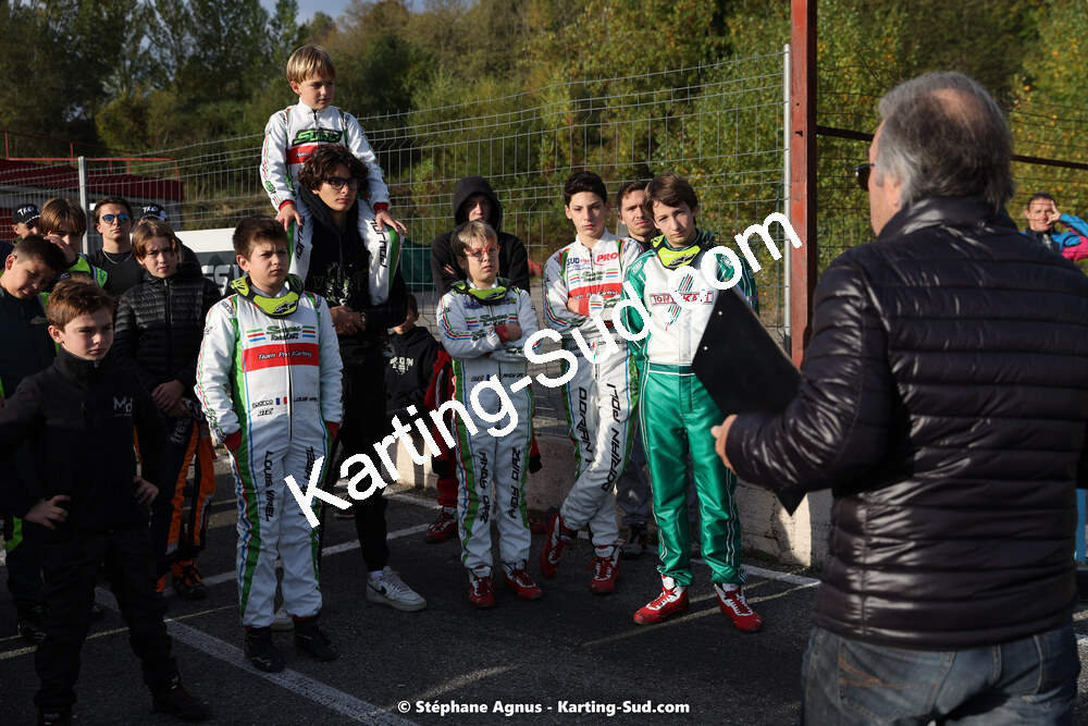 30/10/2022 : 3ème manche du Challenge Jean-Claude Sanchez à Aigues-Vives (photos Stéphane Agnus) 2022 — karting