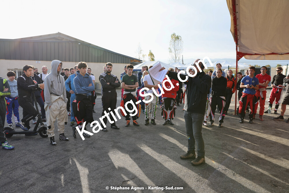 30/10/2022 : 3ème manche du Challenge Jean-Claude Sanchez à Aigues-Vives (photos Stéphane Agnus) 2022 — karting