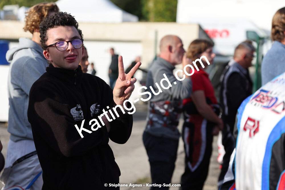 30/10/2022 : 3ème manche du Challenge Jean-Claude Sanchez à Aigues-Vives (photos Stéphane Agnus) 2022 — karting