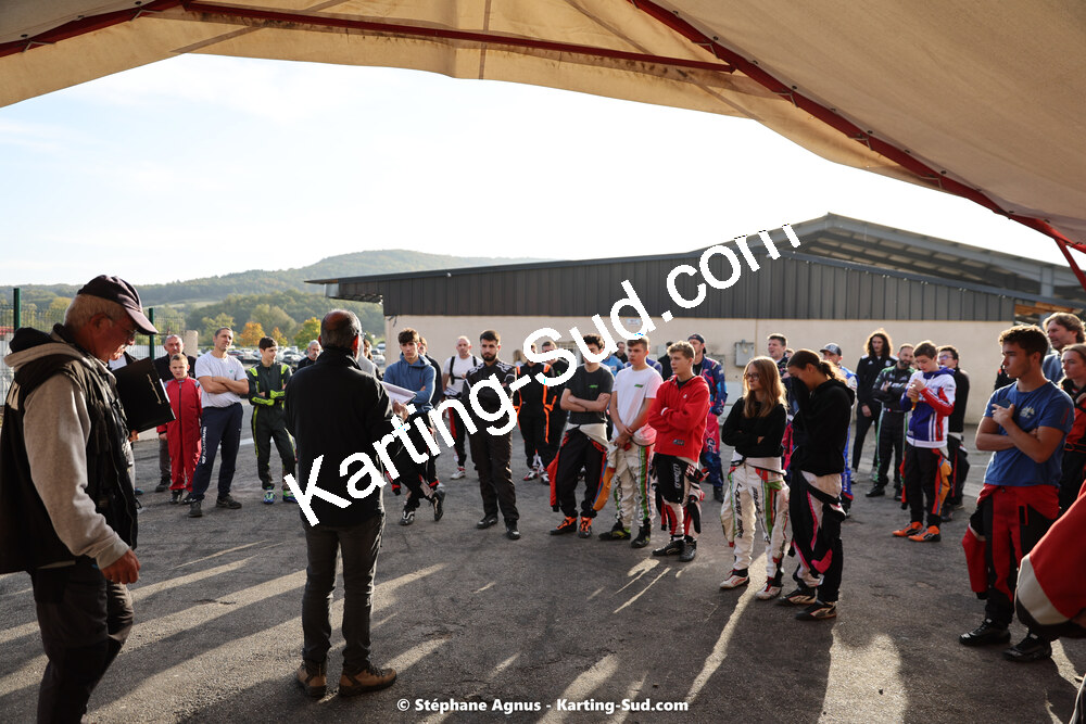 30/10/2022 : 3ème manche du Challenge Jean-Claude Sanchez à Aigues-Vives (photos Stéphane Agnus) 2022 — karting