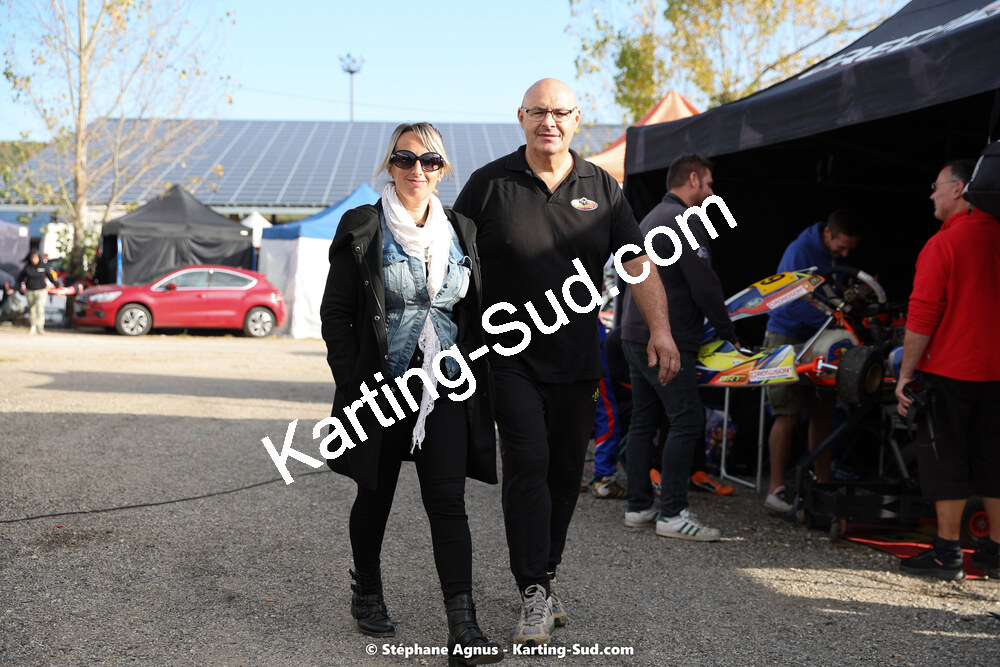 30/10/2022 : 3ème manche du Challenge Jean-Claude Sanchez à Aigues-Vives (photos Stéphane Agnus) 2022 — karting