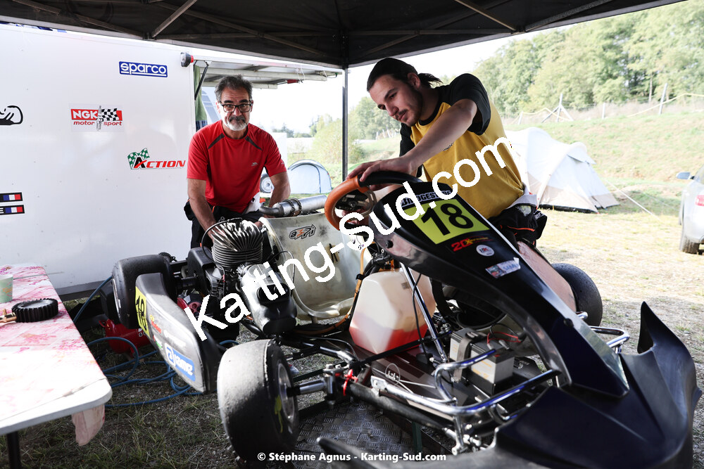 30/10/2022 : 3ème manche du Challenge Jean-Claude Sanchez à Aigues-Vives (photos Stéphane Agnus) 2022 — karting