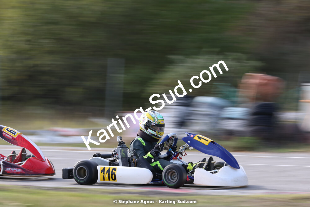 30/10/2022 : 3ème manche du Challenge Jean-Claude Sanchez à Aigues-Vives (photos Stéphane Agnus) 2022 — karting