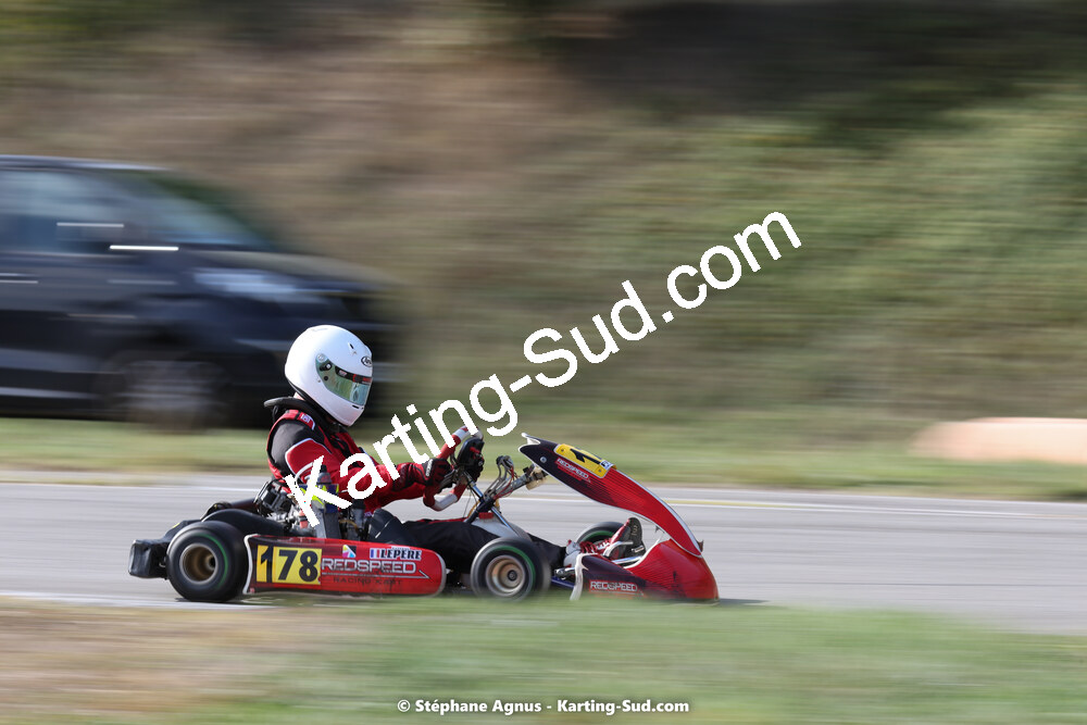 30/10/2022 : 3ème manche du Challenge Jean-Claude Sanchez à Aigues-Vives (photos Stéphane Agnus) 2022 — karting