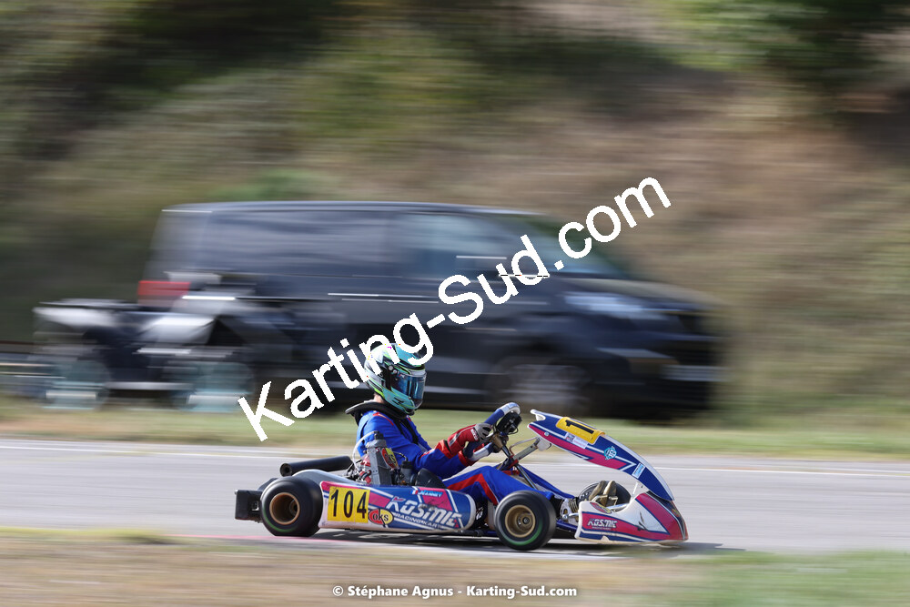 30/10/2022 : 3ème manche du Challenge Jean-Claude Sanchez à Aigues-Vives (photos Stéphane Agnus) 2022 — karting