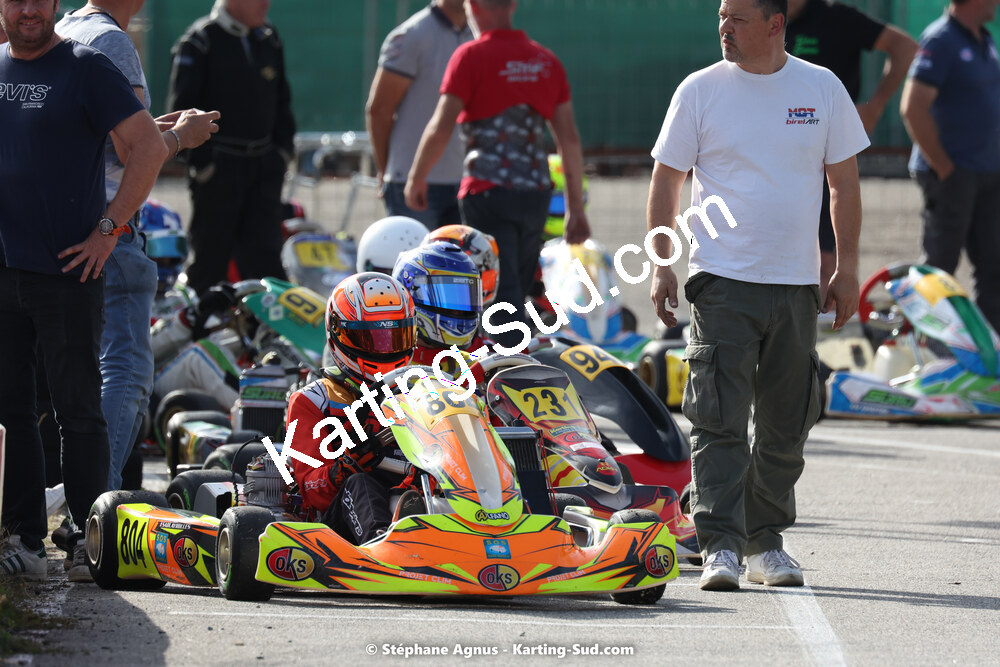 30/10/2022 : 3ème manche du Challenge Jean-Claude Sanchez à Aigues-Vives (photos Stéphane Agnus) 2022 — karting