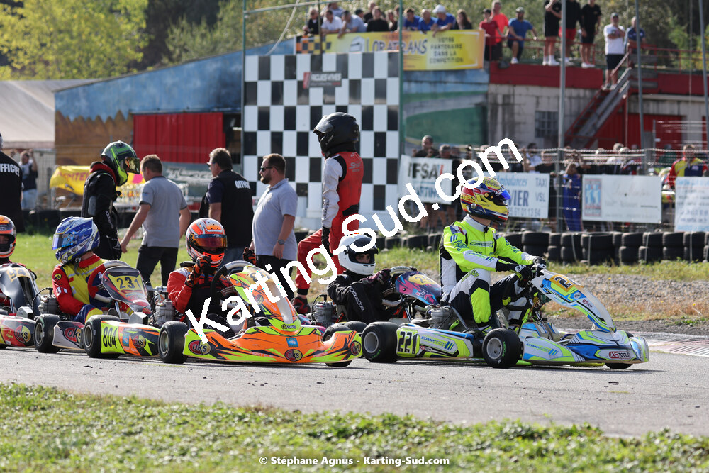 30/10/2022 : 3ème manche du Challenge Jean-Claude Sanchez à Aigues-Vives (photos Stéphane Agnus) 2022 — karting