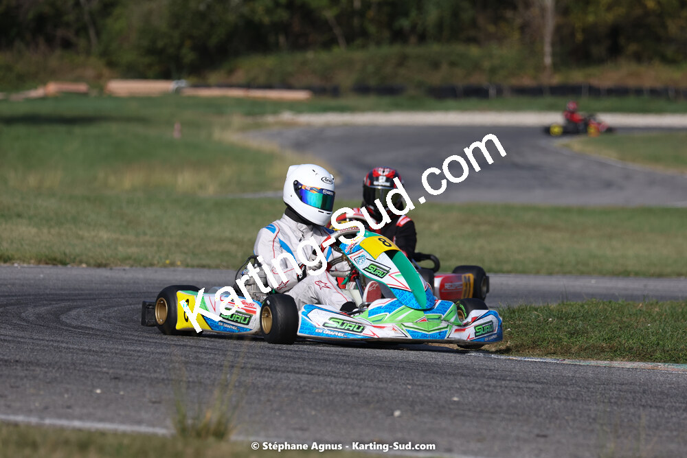 30/10/2022 : 3ème manche du Challenge Jean-Claude Sanchez à Aigues-Vives (photos Stéphane Agnus) 2022 — karting
