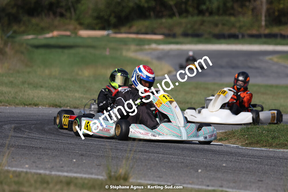 30/10/2022 : 3ème manche du Challenge Jean-Claude Sanchez à Aigues-Vives (photos Stéphane Agnus) 2022 — karting