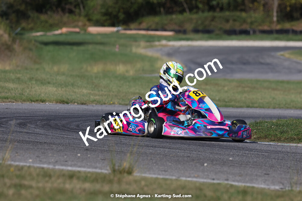 30/10/2022 : 3ème manche du Challenge Jean-Claude Sanchez à Aigues-Vives (photos Stéphane Agnus) 2022 — karting