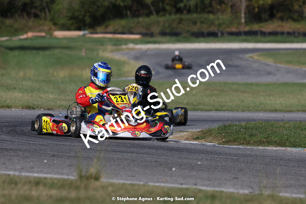30/10/2022 : 3ème manche du Challenge Jean-Claude Sanchez à Aigues-Vives (photos Stéphane Agnus) 2022 — karting