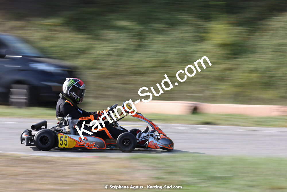 30/10/2022 : 3ème manche du Challenge Jean-Claude Sanchez à Aigues-Vives (photos Stéphane Agnus) 2022 — karting