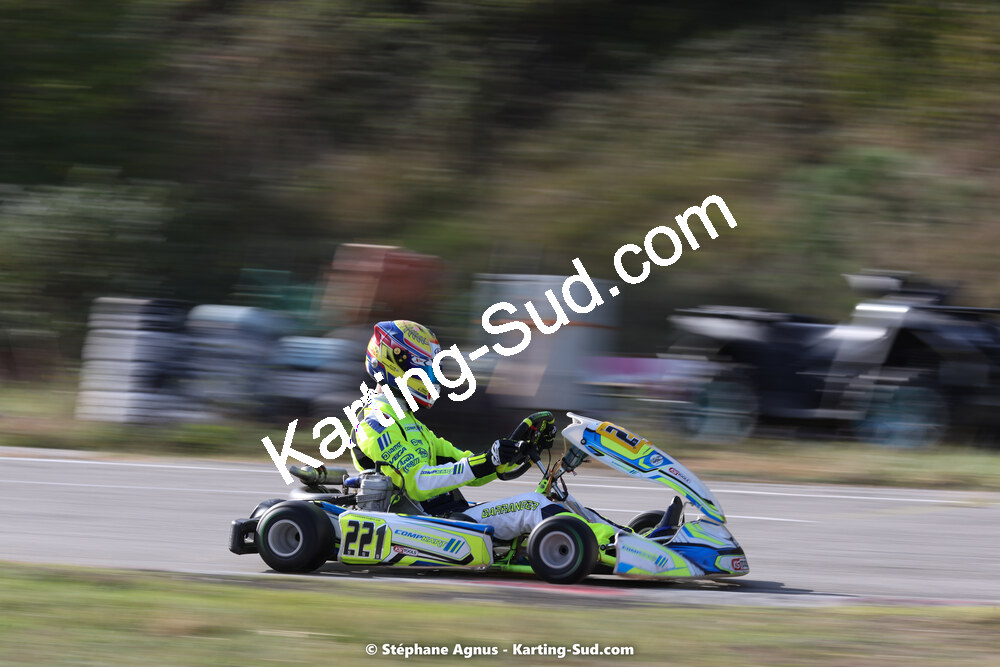 30/10/2022 : 3ème manche du Challenge Jean-Claude Sanchez à Aigues-Vives (photos Stéphane Agnus) 2022 — karting