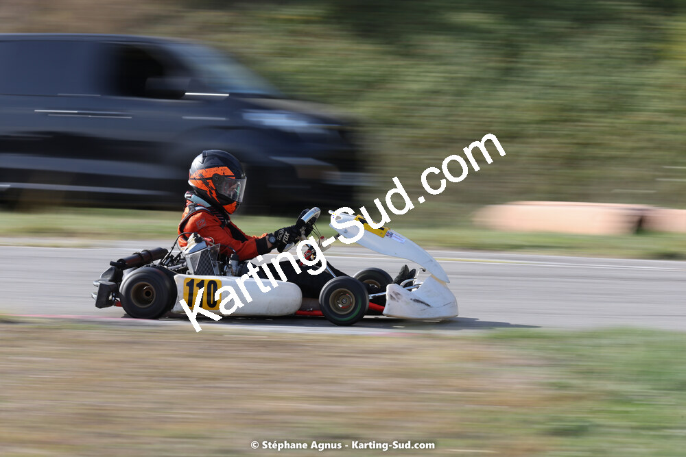 30/10/2022 : 3ème manche du Challenge Jean-Claude Sanchez à Aigues-Vives (photos Stéphane Agnus) 2022 — karting