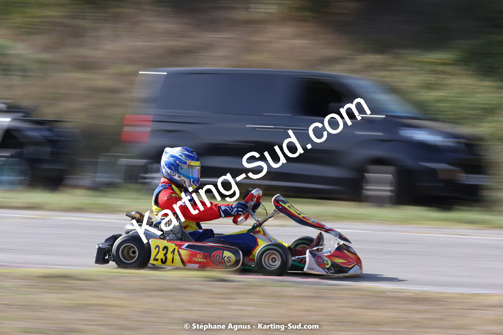30/10/2022 : 3ème manche du Challenge Jean-Claude Sanchez à Aigues-Vives (photos Stéphane Agnus) 2022 — karting