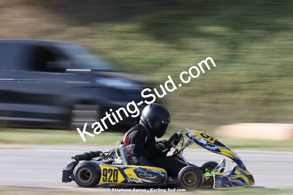 30/10/2022 : 3ème manche du Challenge Jean-Claude Sanchez à Aigues-Vives (photos Stéphane Agnus) 2022 — karting