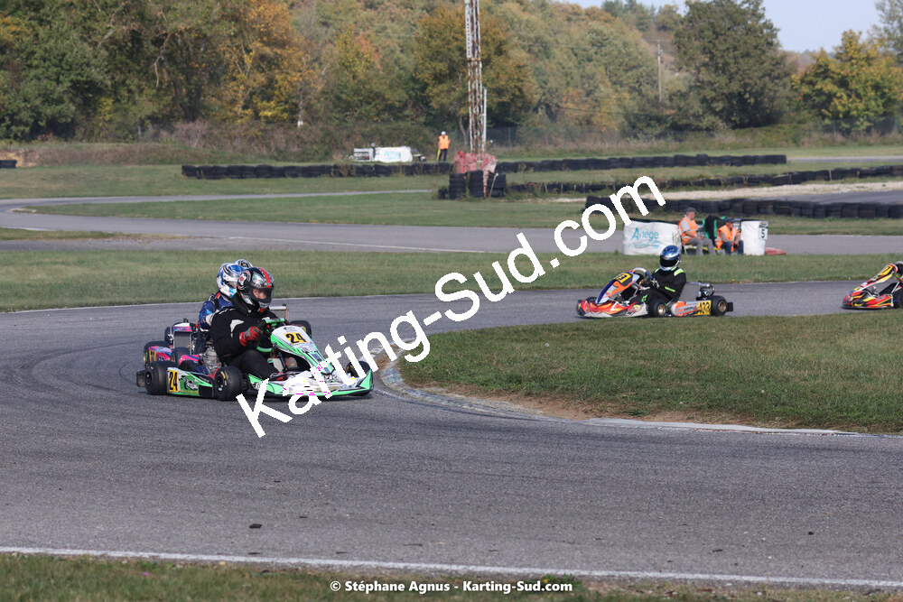 30/10/2022 : 3ème manche du Challenge Jean-Claude Sanchez à Aigues-Vives (photos Stéphane Agnus) 2022 — karting