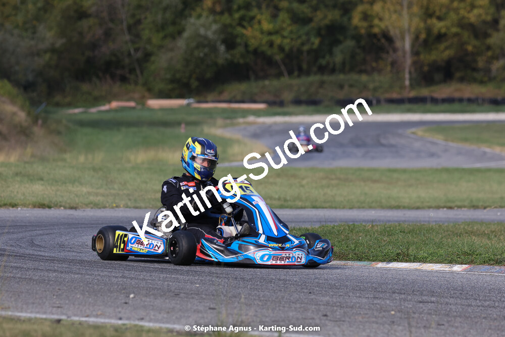 30/10/2022 : 3ème manche du Challenge Jean-Claude Sanchez à Aigues-Vives (photos Stéphane Agnus) 2022 — karting