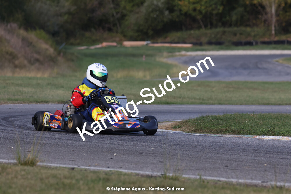 30/10/2022 : 3ème manche du Challenge Jean-Claude Sanchez à Aigues-Vives (photos Stéphane Agnus) 2022 — karting