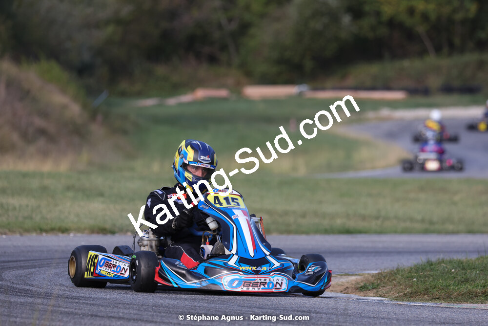 30/10/2022 : 3ème manche du Challenge Jean-Claude Sanchez à Aigues-Vives (photos Stéphane Agnus) 2022 — karting