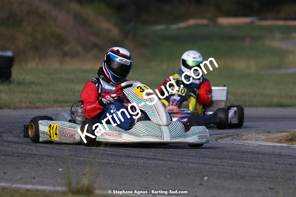 30/10/2022 : 3ème manche du Challenge Jean-Claude Sanchez à Aigues-Vives (photos Stéphane Agnus) 2022 — karting