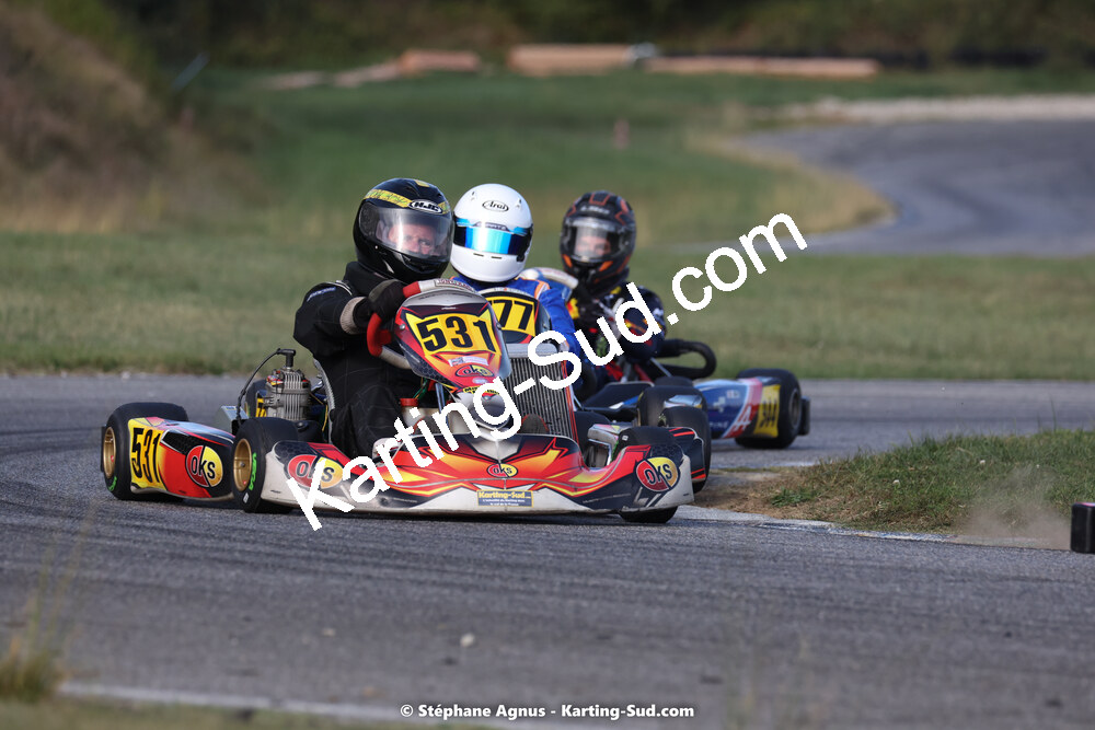 30/10/2022 : 3ème manche du Challenge Jean-Claude Sanchez à Aigues-Vives (photos Stéphane Agnus) 2022 — karting