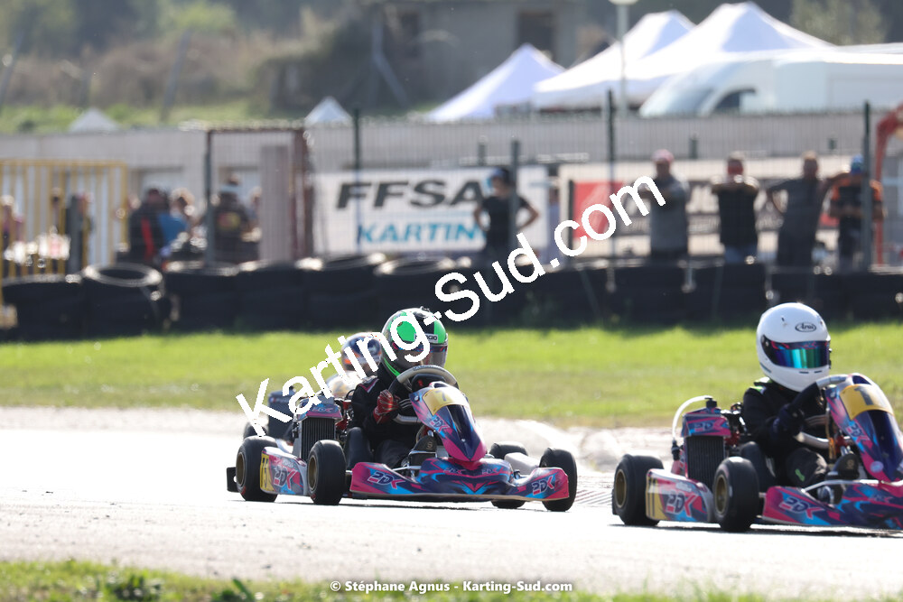 30/10/2022 : 3ème manche du Challenge Jean-Claude Sanchez à Aigues-Vives (photos Stéphane Agnus) 2022 — karting