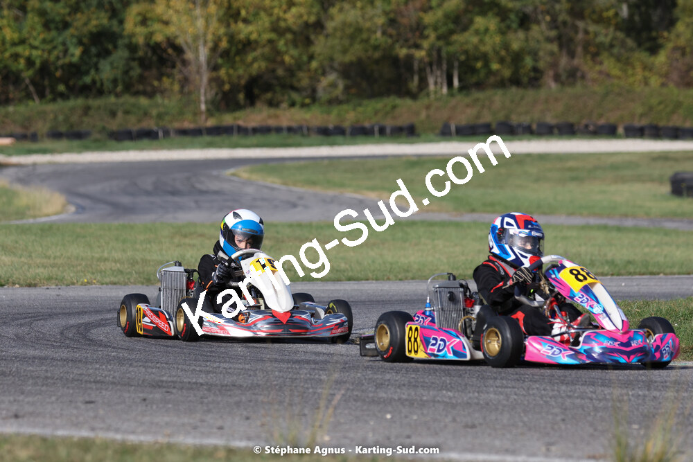 30/10/2022 : 3ème manche du Challenge Jean-Claude Sanchez à Aigues-Vives (photos Stéphane Agnus) 2022 — karting