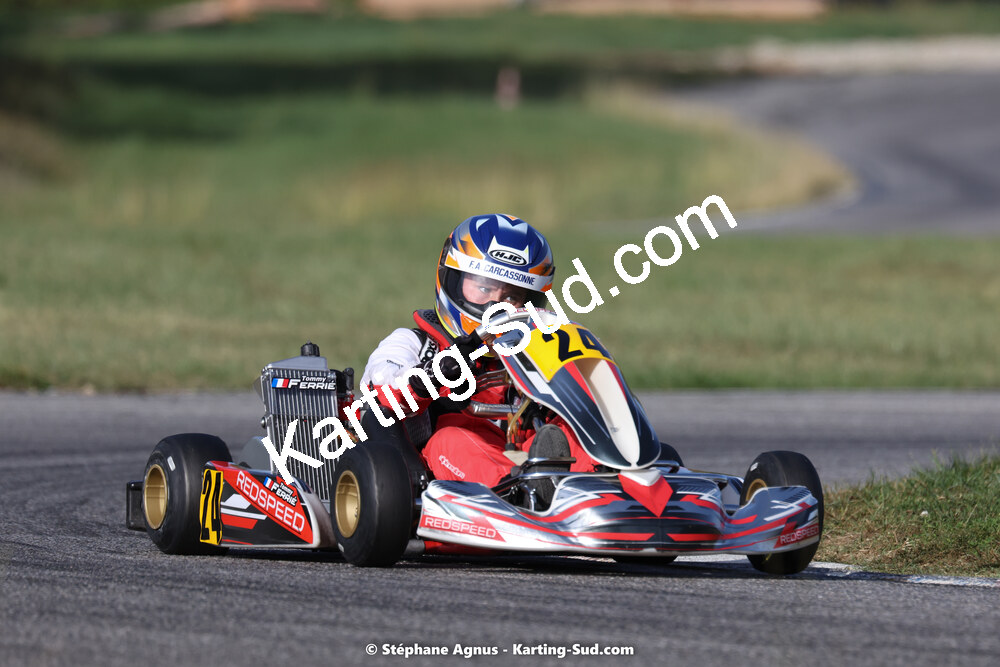 30/10/2022 : 3ème manche du Challenge Jean-Claude Sanchez à Aigues-Vives (photos Stéphane Agnus) 2022 — karting