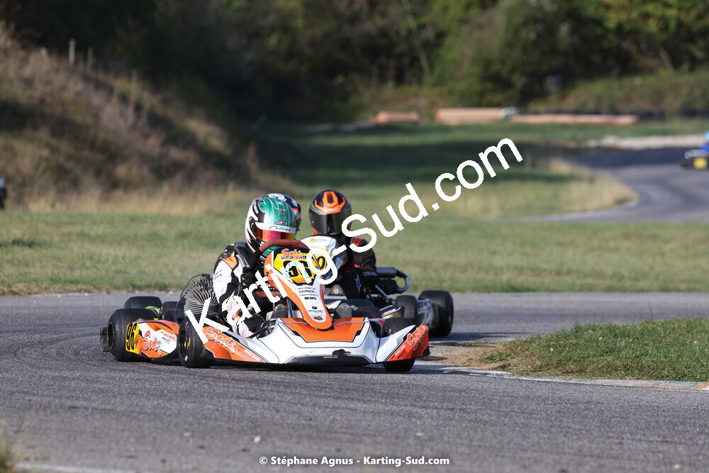 30/10/2022 : 3ème manche du Challenge Jean-Claude Sanchez à Aigues-Vives (photos Stéphane Agnus) 2022 — karting